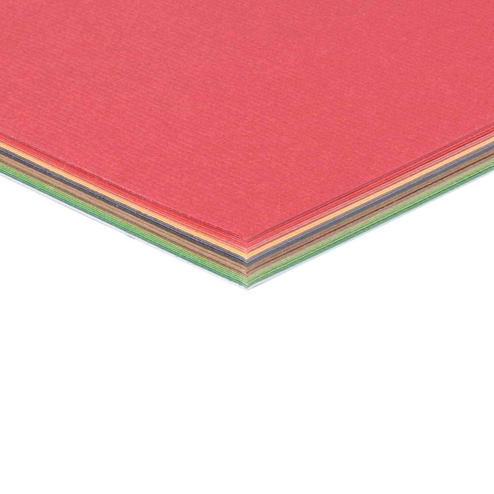 Florence Tonkarton Weihnachten - Bastelkarton A4 - Bastelpapier 20x mit 12 Farben