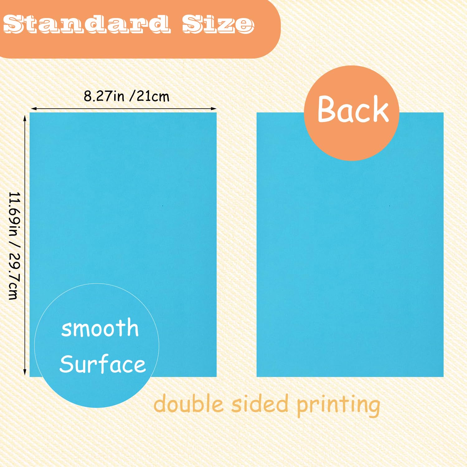 40 Blatt Tonkarton A4 Bunt, 20 Farben - 230 g/m² Tonpapier, Bastelkarton für Malen Kartenherstellung