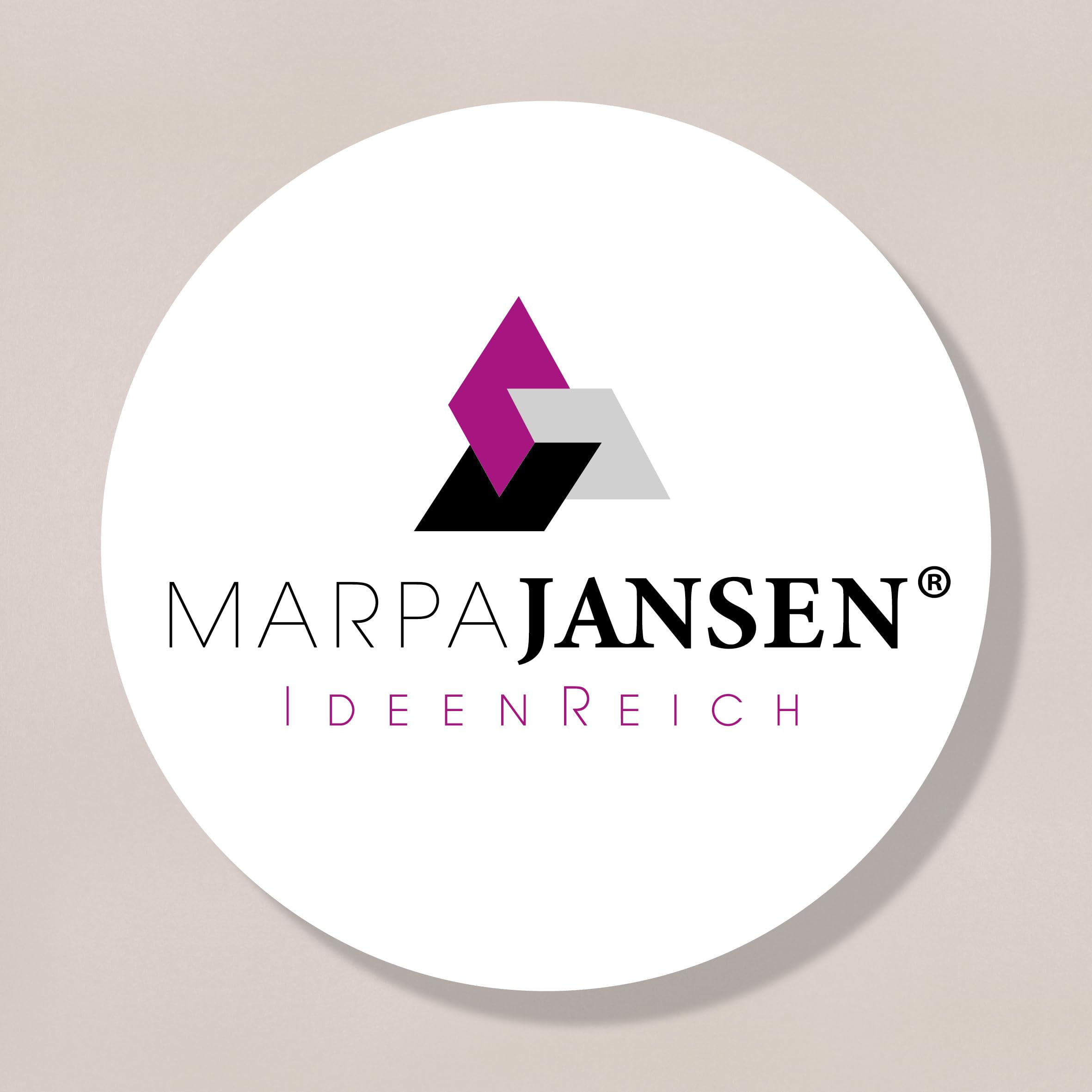 MarpaJansen Fotokarton Pastell DIN A4 zum Basteln & Gestalten | 60 Bogen in 10 Farben