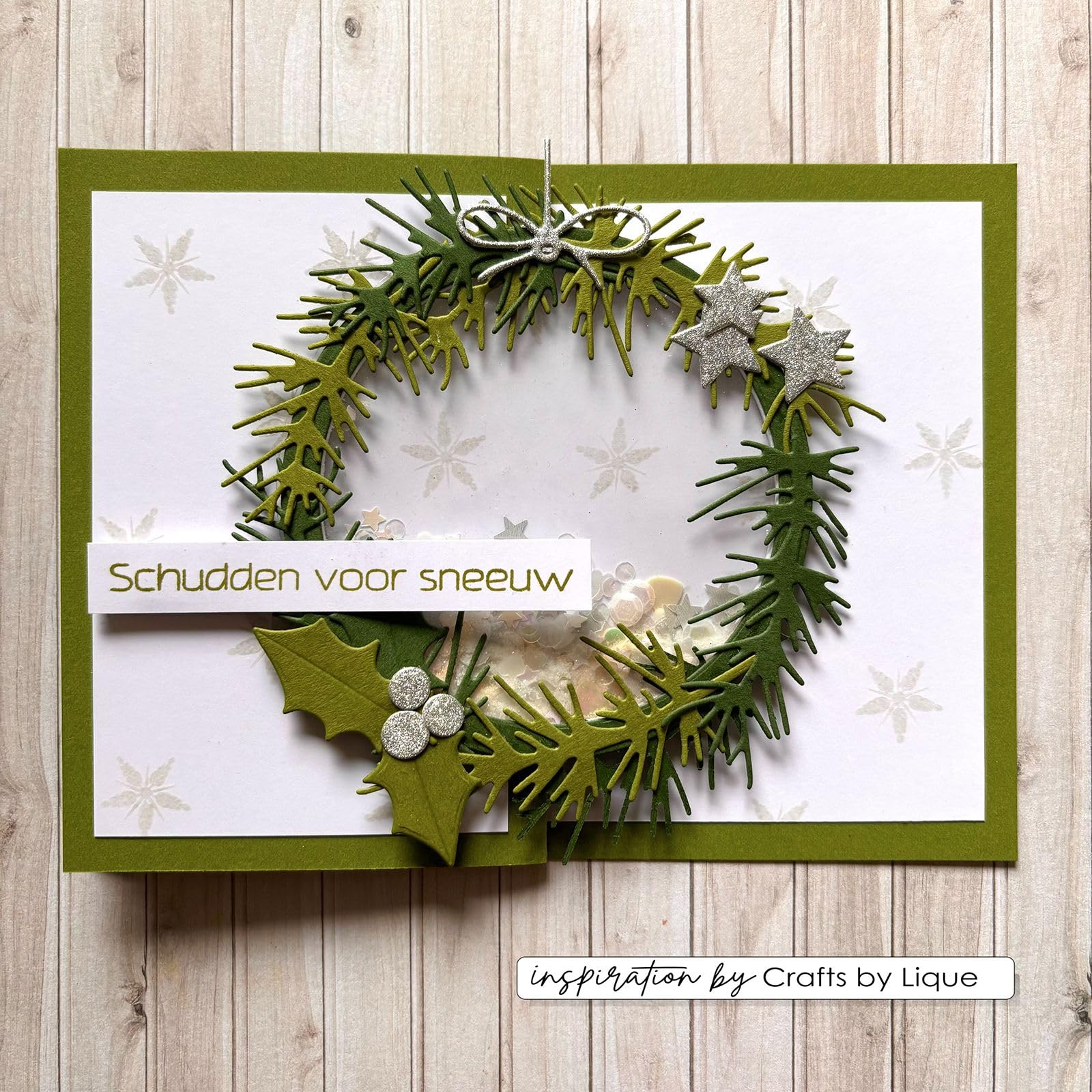 Vaessen Creative Tonkarton Weihnachtsfarben - Bastelkarton A4 mit Glitzer 216 g und 250 g - 24 Bögen